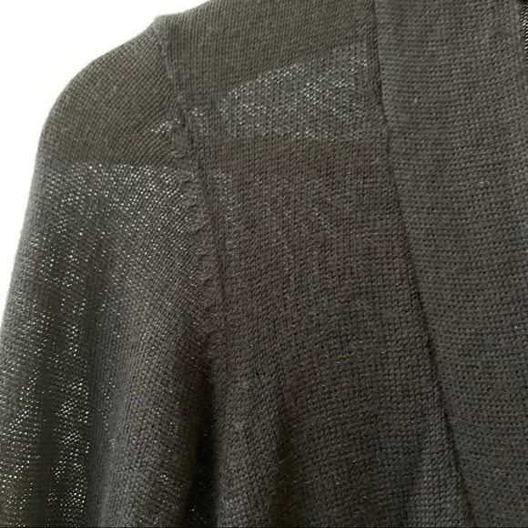 Aritzia x Kenzie Girl Long Knit Cardigan Black - Picture 4 of 12